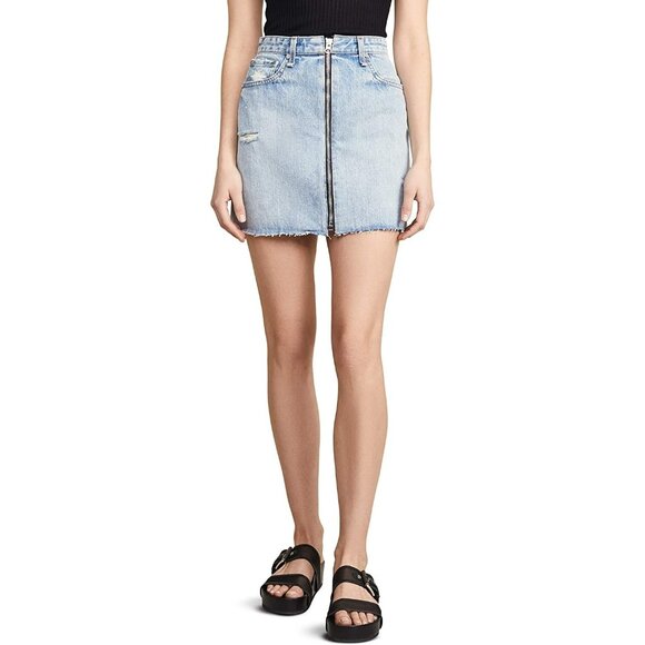 rag & bone Dresses & Skirts - Rag & Bone/JEAN Women s Anna Skirt, Mandy, Blue, Size 26